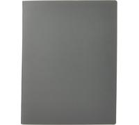 Livre D'affichage Flex (20 Pochettes Transparentes), A4 Porte-Document Page Avant & Livre D'affichage De Projet Pour Réunions Et Conférences, Pochette Transparente En Polyétylène, Noir 119268