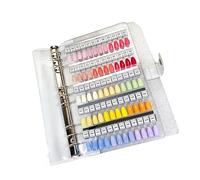 Livre d'aperçus de polissage des ongles convivial avec embouts amovibles pour une sélection améliorée des couleurs