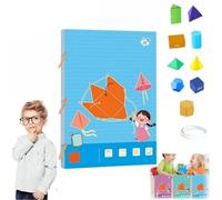 Livre d'apprentissage de la géométrie 3D à tirer.Un outil mathématique et un jouet éducatifpourl'apprentissage des formes et des volumes géométriques,comprenant 9,12 et 15 modèles de géométrie solide.