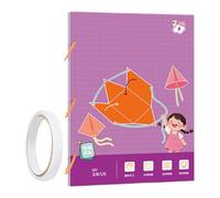 Livre d'apprentissage de la géométrie 3D avec corde à tirer pour - Jeu de raisonnement spatial avec des figures solides 9/12/15 | Enseigner les formules de volume et de zone, pour les