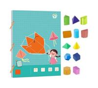 Livre d'apprentissage de la géométrie 3D avec corde tressée pour apprendre le volume et la surface