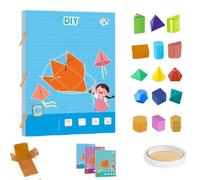 Livre D'apprentissage De La Géométrie 3D Koyoata Pull String, Livre D'apprentissage De La Géométrie Pour Débutants Avec Modèles De Solides 9/12/15, Conception De Corde Tressée Sûre(15-model)