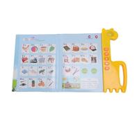 Livre d'apprentissage interactif, Toddler Educational Toy avec un stylo à lecture de points pour les enfants pour apprendre les langues arabes et anglaises malaises