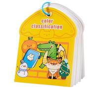 Livre d'apprentissage pour | Livre d'autocollants avec Chiffres et Couleurs | d'activités tranquilles pour Voyage, préscolaire, Maternelle, développement Moteur Fin et Apprentissage