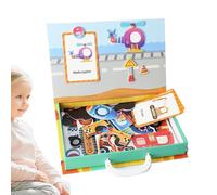 Livre d'apprentissage préscolaire, livre occupé pour - Livres d'apprentissage interactifs,Jouet d'activités d'apprentissage de la maternelle, livres d'apprentissage interactif cognitif, livres sensori