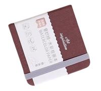 Livre d'aquarelle avec 24 feuilles de papier de coton à couverture rigide, carnet de croquis d'artistes, papier aquarelle de poche, bloc de dessin créatif