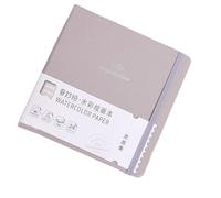 Livre d'aquarelle avec 24 feuilles de papier de coton à couverture rigide pour artistes, carnet de croquis, carnet de croquis de poche, carnet de dessin