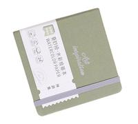 Livre d'aquarelle avec 24 feuilles de papier de coton à couverture rigide pour artistes, carnet de croquis, carnet de croquis de poche, carnet de dessin