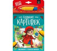 Livre d'aquarelle "Le petit chaperon rouge" - développez la créativité de votre enfant avec un jeu de dessin magique Une idée cadeau parfaite