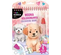 Livre d'aquarelle magique avec stylo Chiens v2 Kidea