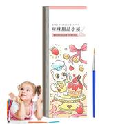 Livre d'aquarelle pour | Livre de peinture à l'aquarelle: ensemble de peinture aquarelle pour , livres de peinture en papier épais, activité créative pour les arts et l'artisanat