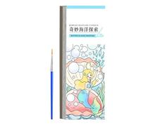 Livre d'aquarelle pour | Livre de peinture à l'aquarelle: ensemble de peinture aquarelle pour , livres de peinture en papier épais, activité créative pour les arts et l'artisanat