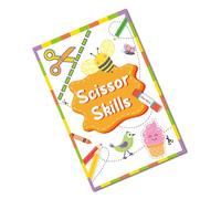 Livre d'art en papier adapté aux tout-petits avec motifs pour une activité intérieure sûre et l'éducation de la petite enfance pour enfants Coupe du papier Ciseaux Pratique pour un usage domestique