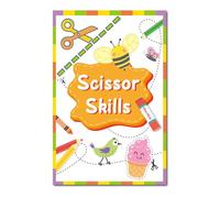 Livre d'art en papier pour tout-petits : pratique des ciseaux en toute sécurité avec motifs pour l'apprentissage précoce et le jeu en intérieur pour enfants Coupe de papier pour enfants Pratique des