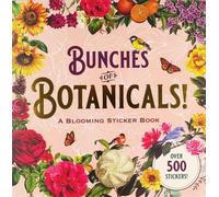 Livre d'autocollants botaniques 500 pièces