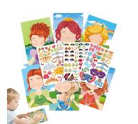 Livre d'autocollants d'animaux amusants - Jouet éducatif - Bricolage