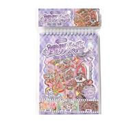 Livre D'Autocollants De Scènes Miniatures,Décalcomanies pour Ordinateur Effet Visuel 3D - Stickers Pour Coque De Téléphone - Pour Garçons Filles Loisirs Créatifs Voyage