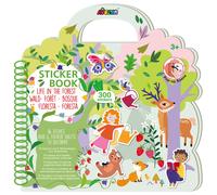 Livre D'autocollants - Forêt Multicolor TU