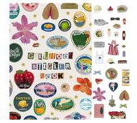 Livre d'autocollants Girlhood - Plus de 1 000 autocollants esthétiques avec motifs multicolores - Icônes fruitées et lettres pastel - Pour bricolage, scrapbooking, journal, décoration (1 pièce)