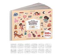 Livre d'Autocollants pour | 500+ Jouets Jeux Coloriage Voyage - Livre D'Autocollants Créatif Pour - Pour Garçons Filles Avion Voiture Anniversaires Noël Vacances Fête Voyage