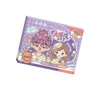 Livre d'autocollants pour filles DIY - Réutilisable éducatif