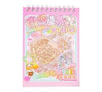 Livre d'autocollants réutilisables 3D : remplissage de sacs cadeaux, autocollants imperméables miniatures pour scènes de cabine, autocollants pour travaux manuels, cadeaux de fête de bricolage