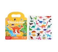 Livre D'Autocollants Réutilisables,Jouet Éducatif Maternelle Activités - Activité Motricité Fine et Développement Filles Garçons Maternelle