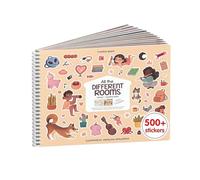 Livre D'Autocollants Tout-Petit,500+ Pages de Coloriage Activité | Livre D'Autocollants Créatif Pour | Pour Garçons Filles Avion Voiture Anniversaires Noël Vacances Fête Voyage
