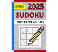 Livre De 300 Puzzles Sudoku Pour Adultes: Puzzles De Niveau Difficile Avec solutions / 6 x 9 pouces