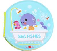 Livre de bain bébé larmeproof enfants jouets de douche éducation précoce jouets pour le temps (mer)