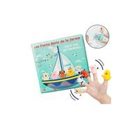 Livre de bain Les petits amis de la ferme avec puppets