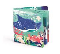 Ludi – Livre de bain magique – 12 animaux marins – À découvrir au contact de l'eau – 10+ mois