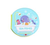 Livre de bain pour bébé Tear Proof Douche Jouet Education précoce Jouets pour l'heure du bain (Mer)