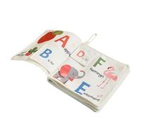 Livre de bébé en tissu doux - Activité éducative précoce, jouet stimulation visuelle | lavable pour balcon, salon, achat pépinière en plein air, voyage sûr