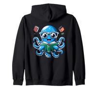 Livre de bibliothécaire Sea Ocean Giant Squid Lecture Pieuvre Sweat à Capuche
