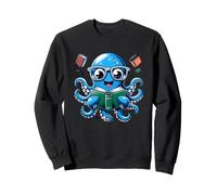 Livre de bibliothécaire Sea Ocean Giant Squid Lecture Pieuvre Sweatshirt
