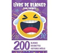 Livre de blagues pour enfants - 200 histoires drôles - Format 15 x 22 cm
