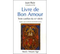 Livre de bon amour - J. Ruiz - Stock - Poche - Livre
