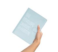 Livre de budget de trésorerie multifonctionnel : défi d'économies d'enveloppes à 100 emplacements, aide à financer votre liste de voyages ou de rêves(Blue)