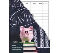 Livre De Caisse - Chronologique des recettes: Journal Recettes Dépenses | A4 | 110 pages Livre De Compte | Cahier de compte | Livre de compte Privés