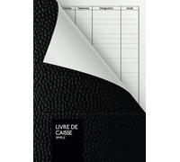 Livre De Caisse Simple: Journal Recettes Dépenses | A5 | 110 pages