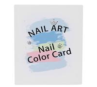 Livre de cartes de couleur d'ongles, fermeture magnétique portable, livre d'affichage réutilisable pour salon de manucure, 46 couleurs, présentoir de vernis gel, plastique 10,2 x