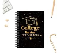 Livre de cartes de survie pour la vie étudiante,Guide de Survie pour Étudiant | Carnet de Cartes Lycéen - Cadeau d'anniversaire pour lycéens, universitaires, colocataires, diplômés, adolescents