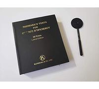 Livre de cartes de test Ishihara pour plaques de couleur insuffisante 38 Plaques dernière édition avec manuel d'utilisation et One Eye OCCLUDER