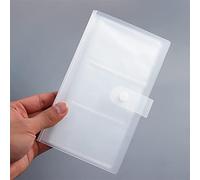 Livre de cartes en plastique transparent, 120/240 emplacements pour tickets de cinéma, photos, cartes de visite, collection de tickets (120 emplacements)