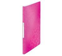 Livre de catalogue Leitz WOW 20 pochettes roses