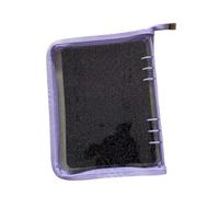 Livre de collection d'épingles, 8 pages pratiques pour les voyages, organiseurs de broches avec couverture transparente, livre de rangement, texture feutre, broche réglable, taille unique, Comme