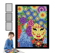 Livre de coloriage à chiffres - Peinture par numéro, livre de coloriage, livre d'activités de peinture, kit de crayons aquarelle double face à séchage rapide pour