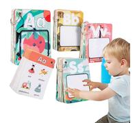 Livre de coloriage à l'eau | Cartes de l'alphabet pour l'éducation préscolaire | Livre réutilisable pour l'eau, voyage, voiture, fête, anniversaire, école, maison, crèche,