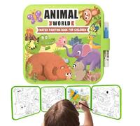 Livre De Coloriage À L'Eau Pour Les | Activité Éducative Maternelle Sans Désordre,Livre De Dessin À L'Eau Pour | Pour Garçons Et Filles Maternelle Voyage Avion Voiture